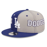 Adult Men's Los Angeles Dodgers New Era Team Split 9FIFTY Snapback Hat - Royal/Gray