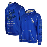 Adult Men's Los Angeles Dodgers New Era Team Split Pullover baseball Hoodie - Royal