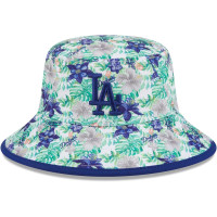 Adult Men's Los Angeles Dodgers New Era Tropic Floral Bucket Hat