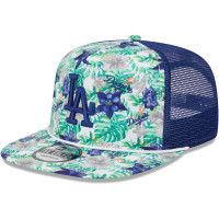 Adult Men's Los Angeles Dodgers New Era Tropic Floral Golfer Lightly Structured Snapback Hat