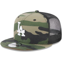 Adult Men's Los Angeles Dodgers New Era Trucker 9FIFTY Snapback Hat - Camo