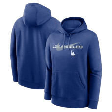 Adult Men's Los Angeles Dodgers Big & Tall Over Arch Pullover baseball Hoodie - Royal