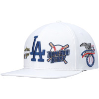 Adult Men's Los Angeles Dodgers Pro Standard All-Star Multi Hit Wool Snapback Hat - White