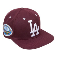 Adult Men's Los Angeles Dodgers Pro Standard Wine Snapback Hat - Burgundy