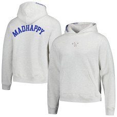 Adult Men's Los Angeles Dodgers Fleece Pullover baseball Hoodie - Heather Gray