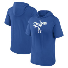 Adult Men's Men's Royal Los Angeles Dodgers High Cheddar Short Sleeve Pullover baseball Hoodie