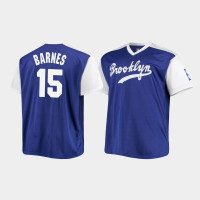 Los Angeles Dodgers #15 Austin Barnes Replica Cooperstown Collection Men's Jersey - Royal White