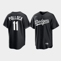 Los Angeles Dodgers AJ Pollock Black Alternate Fashion Replica Jersey Los Angeles Dodgers AJ Pollock Black Alternate Fashion Replica Jersey