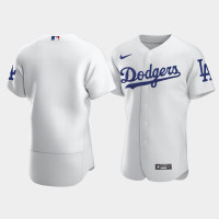 Men's Los Angeles Dodgers White Authentic Jersey
