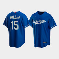 Men's Los Angeles Dodgers Bobby Miller #15 Royal 2020 Draft Alternate Replica Jersey