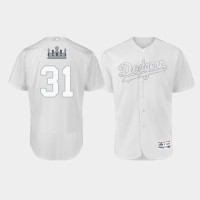 Men's Los Angeles Dodgers Authentic #31 Joc Pederson 2019 Players' Weekend White Jersey Men's Los Angeles Dodgers Authentic #31 Joc Pederson 2019 Players' Weekend White Jersey