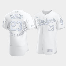 Men's Los Angeles Dodgers Kirk Gibson #23 White Awards Collection NL MVP Jersey Men's Los Angeles Dodgers Kirk Gibson #23 White Awards Collection NL MVP Jersey