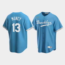 Max Muncy Los Angeles Dodgers Light Blue Cooperstown Collection Alternate Jersey