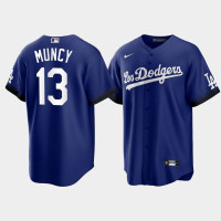 Los Angeles Dodgers Max Muncy Royal 2021 City Connect Replica Jersey