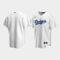 Men's Los Angeles Dodgers White Replica Home Jersey