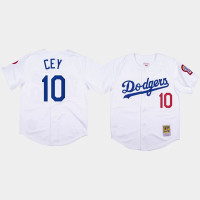 Men's Los Angeles Dodgers #10 Ron Cey White 1981 Authentic Jersey Men's Los Angeles Dodgers #10 Ron Cey White 1981 Authentic Jersey