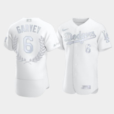 Men's Los Angeles Dodgers Steve Garvey #6 White Awards Collection NL MVP Jersey