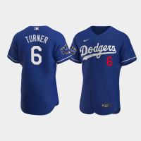 Los Angeles Dodgers Trea Turner Royal 2022 All-Star Game Alternate Authentic Jersey
