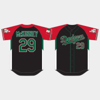 Men Los Angeles Dodgers #29 Billy McKinney Black 2021 Mexican Heritage Night Limited Jersey