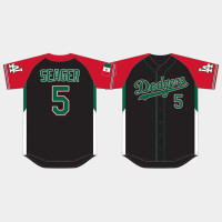 Men Los Angeles Dodgers #5 Corey Seager Black 2021 Mexican Heritage Night Limited Jersey