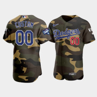 Men Los Angeles Dodgers Custom Camo 2021 Armed Forces Day Jersey Men Los Angeles Dodgers Custom Camo 2021 Armed Forces Day Jersey