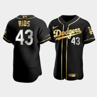 Men Los Angeles Dodgers Edwin Rios Black 2021 Gold Program Golden Authentic Jersey Men Los Angeles Dodgers Edwin Rios Black 2021 Gold Program Golden Authentic Jersey