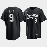 Los Angeles Dodgers Gavin Lux Black Fashion Edition Replica Jersey Los Angeles Dodgers Gavin Lux Black Fashion Edition Replica Jersey