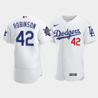 Men Los Angeles Dodgers Jackie Robinson White Jackie Robinson Day Authentic Home Jersey Men Los Angeles Dodgers Jackie Robinson White Jackie Robinson Day Authentic Home Jersey