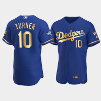 Men Los Angeles Dodgers Justin Turner Royal 2021 Gold Program World Series Champions Jersey Men Los Angeles Dodgers Justin Turner Royal 2021 Gold Program World Series Champions Jersey