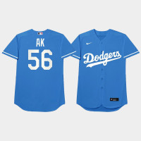 Adam Kolarek Los Angeles Dodgers Blue 2021 Players Weekend Nickname AK Jersey