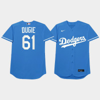 Alex Verdugo Los Angeles Dodgers Blue 2021 Players Weekend Nickname Dugie Jersey