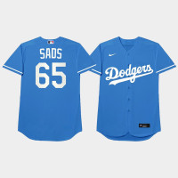 Casey Sadler Los Angeles Dodgers Blue 2021 Players Weekend Nickname Sads Jersey