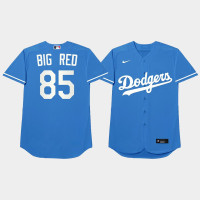 Dustin May Los Angeles Dodgers Blue 2021 Players Weekend Nickname Big Red Jersey