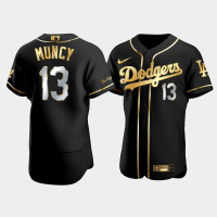 Men Los Angeles Dodgers Max Muncy Black 2021 Gold Program Golden Authentic Jersey Men Los Angeles Dodgers Max Muncy Black 2021 Gold Program Golden Authentic Jersey