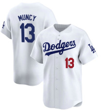 Max Muncy #13 Los Angeles Dodgers Home Jersey - White Elite